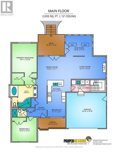Floor Plan - Main Level - 3538 Algonquin Drive, Fort Erie (Ridgeway), ON - Other