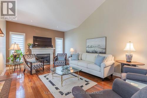 Main Level - Living Room - 3538 Algonquin Drive, Fort Erie (Ridgeway), ON - Indoor Photo Showing Living Room With Fireplace