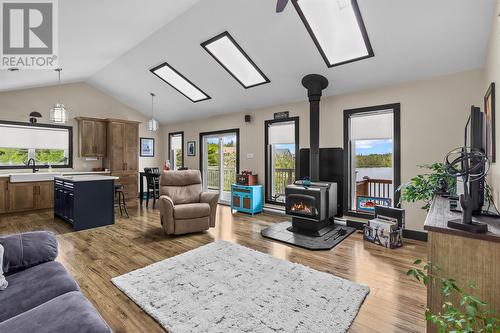 8N Country Lane, Brigus Junction, NL - Indoor Photo Showing Living Room With Fireplace