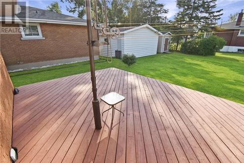 1066 Delwood Court, Sudbury, ON - Outdoor With Deck Patio Veranda With Exterior