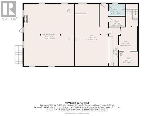 Floor plan lower level - 23B Mother'S Road, Tweed (Elzevir (Twp)), ON - Other