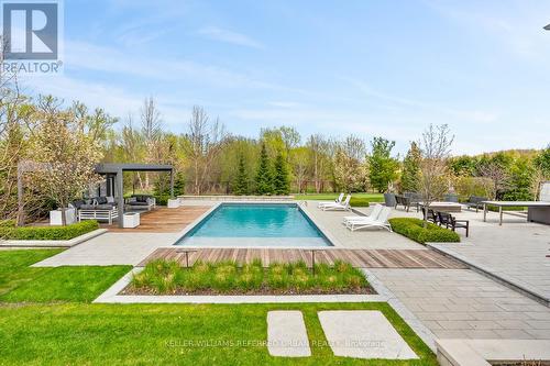 61 Ria Court, King, ON - Outdoor With In Ground Pool
