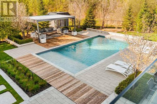 61 Ria Court, King, ON - Outdoor With In Ground Pool With Deck Patio Veranda