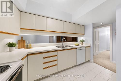 105 - 205 Somerset Street W, Ottawa, ON - Indoor Photo Showing Kitchen With Double Sink