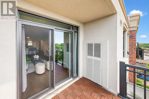 707 - 3563 Lake Shore Boulevard W, Toronto, ON - Outdoor With Balcony With Exterior