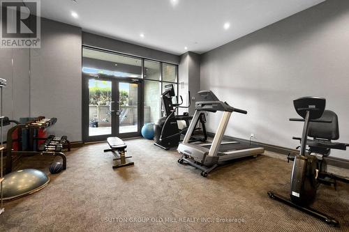 707 - 3563 Lake Shore Boulevard W, Toronto, ON - Indoor Photo Showing Gym Room