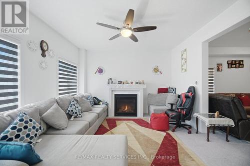 106 Seeley Avenue, Southgate, ON - Indoor Photo Showing Living Room With Fireplace