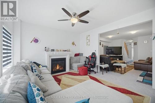 106 Seeley Avenue, Southgate, ON - Indoor Photo Showing Living Room With Fireplace