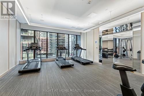 3110 - 115 Blue Jays Way, Toronto, ON - Indoor Photo Showing Gym Room