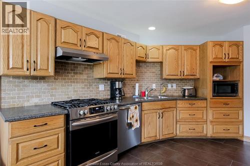 521 Royal Ridge Crescent, Amherstburg, ON - Indoor Photo Showing Kitchen With Double Sink