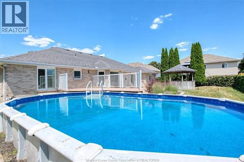 521 Royal Ridge Crescent, Amherstburg, ON - Outdoor With Above Ground Pool With Backyard