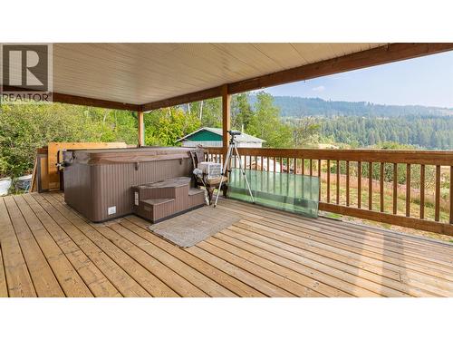 4840 Lower Wynndel Road, Wynndel, BC - Outdoor With Deck Patio Veranda With Exterior