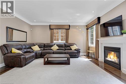 170 Garth Massey Drive, Cambridge, ON - Indoor Photo Showing Living Room With Fireplace