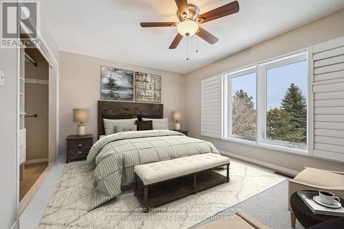 Virtually Staged - 711 Johnston Park Avenue, Collingwood, ON - Indoor Photo Showing Bedroom