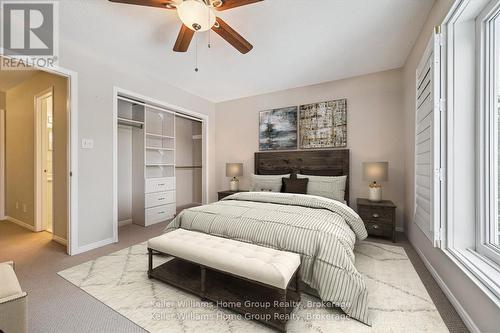 Virtually Staged - 711 Johnston Park Avenue, Collingwood, ON - Indoor Photo Showing Bedroom