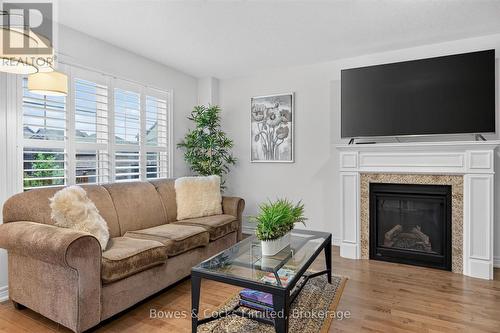 534 Grange Way, Peterborough (Northcrest Ward 5), ON - Indoor Photo Showing Living Room With Fireplace