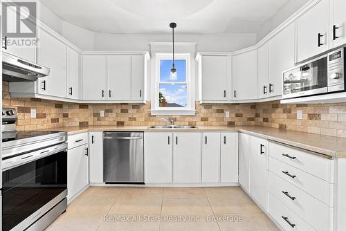 20 Mary Street E, Kawartha Lakes (Lindsay), ON - Indoor Photo Showing Kitchen With Double Sink