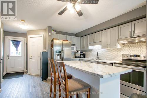 40 Katie Lane, Strathroy-Caradoc (Ne), ON - Indoor Photo Showing Kitchen With Upgraded Kitchen