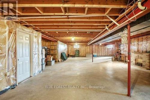 9869 Currie Road, Dutton/Dunwich, ON - Indoor Photo Showing Basement