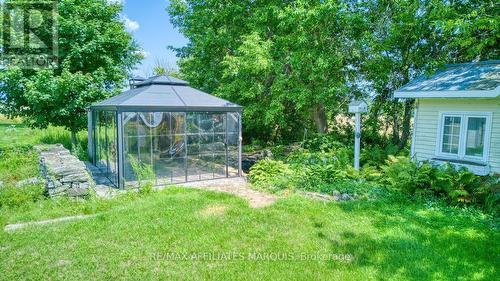 encosed gazebo space with - 421 Summers Road, Rideau Lakes, ON - Outdoor