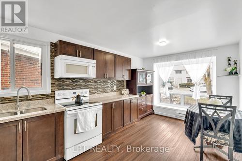 95 Huntingwood Crescent, Brampton, ON - Indoor Photo Showing Kitchen With Double Sink