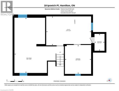 Floor plan - 18 Ipswich Place, Hamilton, ON - Other
