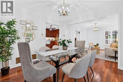 3631 Cherrington Crescent, Mississauga, ON - Indoor Photo Showing Dining Room