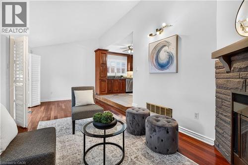 3631 Cherrington Crescent, Mississauga, ON - Indoor With Fireplace