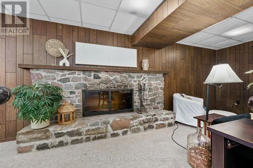 9950 Danforth Road E, Alnwick/Haldimand, ON - Indoor With Fireplace