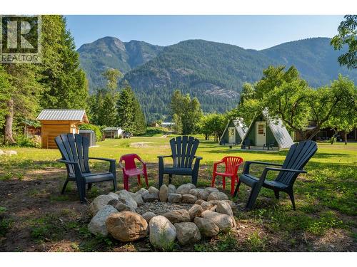View from the river looking towards the property. - 3045 Bower Road, Slocan Park, BC 