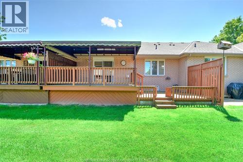 81 Crosswinds, Kingsville, ON - Outdoor With Deck Patio Veranda