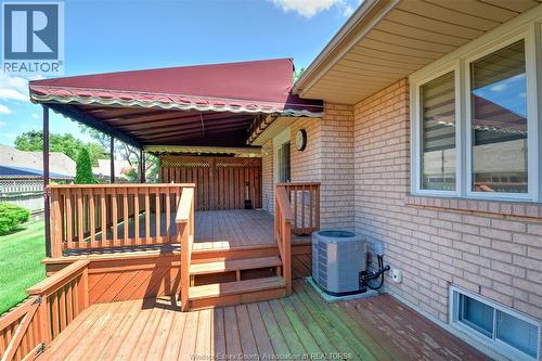 81 Crosswinds, Kingsville, ON - Outdoor With Deck Patio Veranda With Exterior