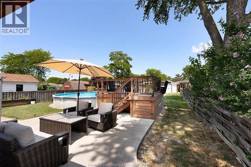 347 St. Peter Street, Belle River, ON - Outdoor With Above Ground Pool