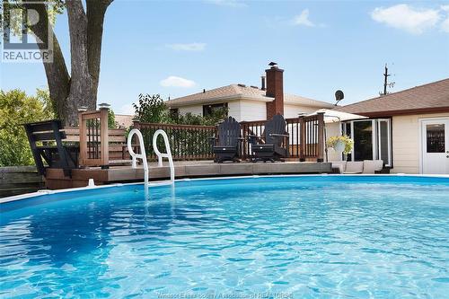 347 St. Peter Street, Belle River, ON - Outdoor With Above Ground Pool