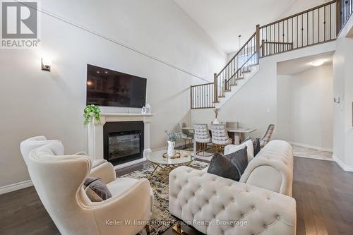 12 - 254 Gosling Gardens, Guelph (Clairfields/Hanlon Business Park), ON - Indoor Photo Showing Living Room With Fireplace