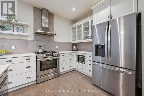 12 - 254 Gosling Gardens, Guelph (Clairfields/Hanlon Business Park), ON - Indoor Photo Showing Kitchen With Upgraded Kitchen