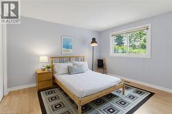 White baseboards and a large window - 