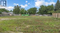 Expansive, level lot featuring mature perimeter trees and partial fencing - 