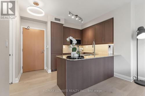 603 - 1 Bedford Road, Toronto, ON - Indoor Photo Showing Kitchen With Double Sink