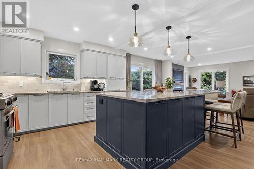 21 Delamere Drive, Ottawa, ON - Indoor Photo Showing Kitchen With Upgraded Kitchen