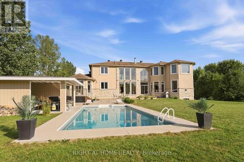 1607 Landel Drive, Ottawa, ON - Outdoor With In Ground Pool