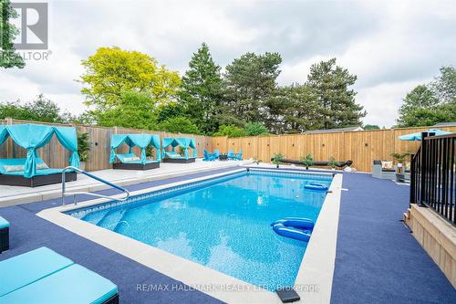 119 Charlotte Place, Kitchener, ON - Outdoor With In Ground Pool With Backyard