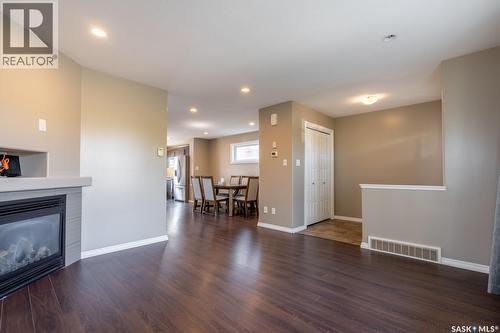 4648 James Hill Road, Regina, SK - Indoor Photo Showing Living Room With Fireplace