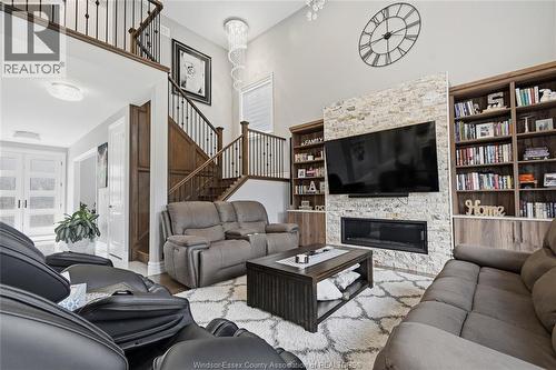 615 Matche Street, Lakeshore, ON - Indoor Photo Showing Living Room With Fireplace