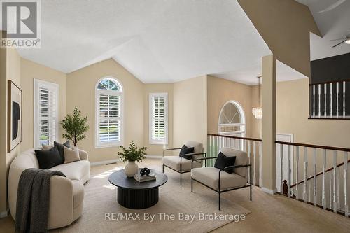 Living Area Virtually Staged - 12 Goldsmith Place, Wasaga Beach, ON - Indoor