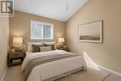 2nd Main Floor Bedroom Virtually Staged - 