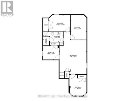 Lower Level Floor Plan - 12 Goldsmith Place, Wasaga Beach, ON - Other