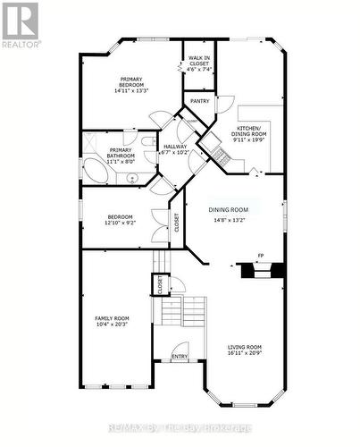Floor Plan Main Floor - 12 Goldsmith Place, Wasaga Beach, ON - Other