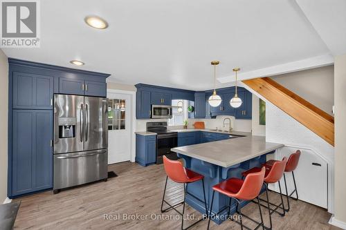 2 Storey Kitchen - 597 Lafontaine  Road W, Tiny, ON - Indoor Photo Showing Kitchen
