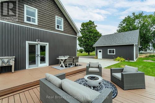 597 Lafontaine  Road W, Tiny, ON - Outdoor With Deck Patio Veranda With Exterior